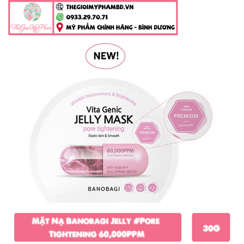 Mặt Nạ Banobagi Jelly #Pore Tightening