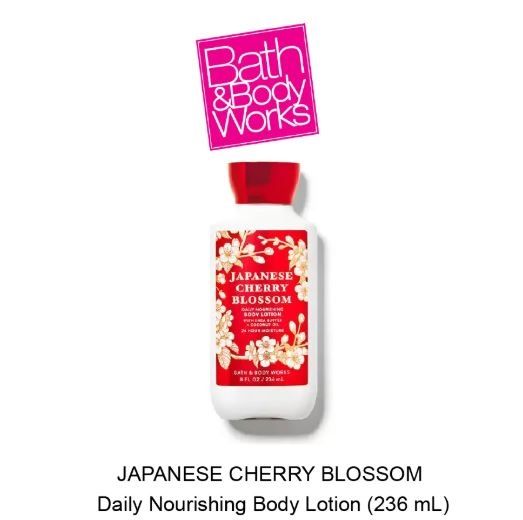 BBW - Body Lotion 236ml #Cherry Blossom (Mẫu mới)