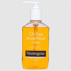 Sữa Rửa Mặt Neutrogena Ngăn Ngừa Mụn Oil Free Acne Wash 175ml