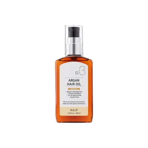 Tinh Dầu Argan Dưỡng Tóc R3 Argan 100ml #Cam SALE 110K>95K