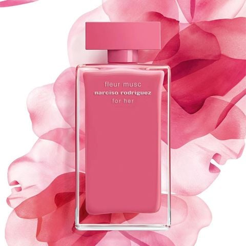 Nước Hoa Nữ Narciso Rodriguez Fleur Musc EDP 100ml (Hồng Đậm)