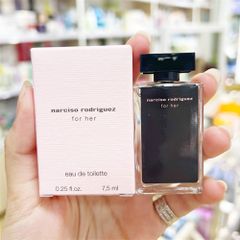 Narciso Rodriguez - For Her EDT 7.5ml (Vỏ hồng cam) Ko tđ