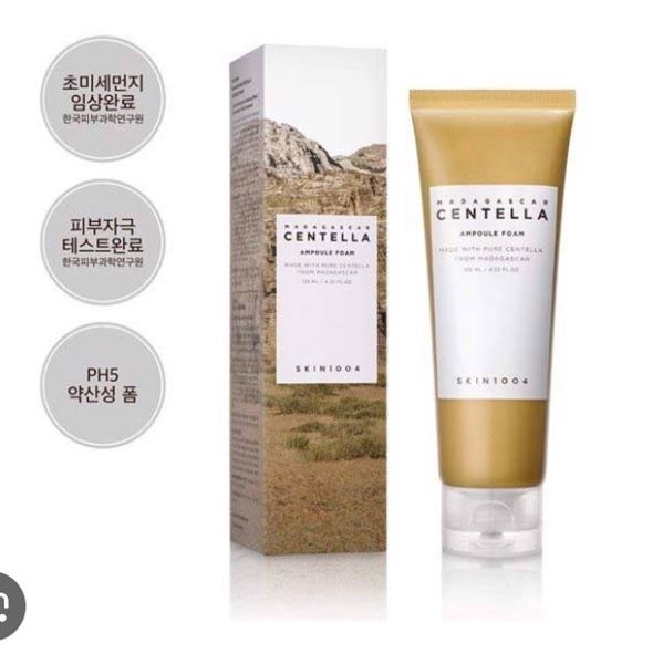 Sữa Rửa Mặt Skin1004 Làm Sạch Sâu Cho Da Nhạy Cảm 125ml