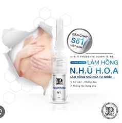 Kem Hồng Nhũ Hoa Mibiti Prudente Nuwhite N1 5ml (ko tđ)