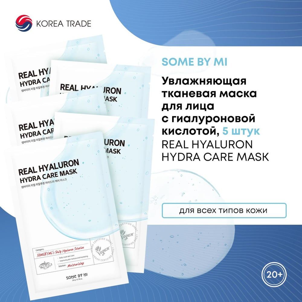 Mặt Nạ Giấy Some By Mi Real Hyaluron Hydra Care Mask 20g