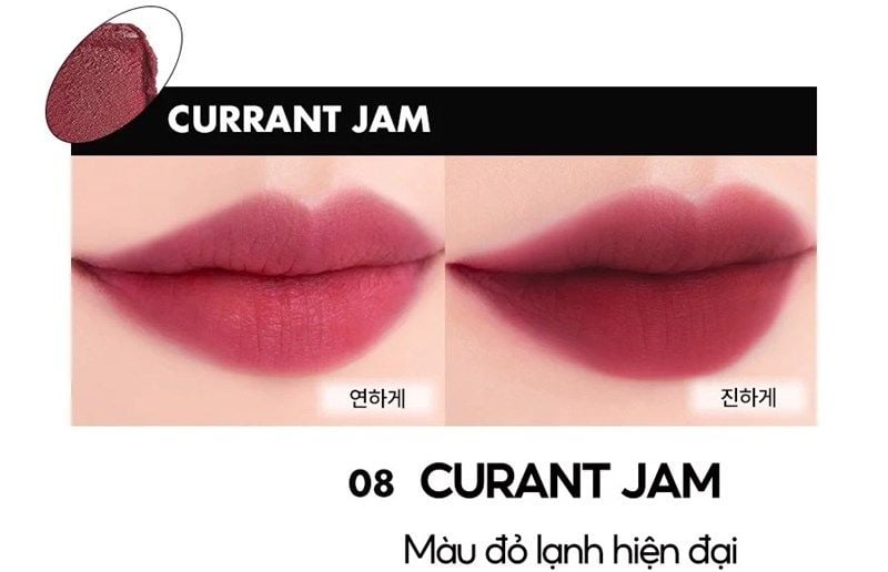 Son Kem Lì Romand Blur Fudge Tint #08