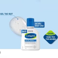 Sữa Rửa Mặt Cho Da Dầu Nhạy Cảm Cetaphil Oily Skin Cleanser 125ml