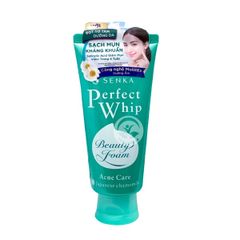 Sữa Rửa Mặt Dành Cho Da Mụn Senka Whip Acne Care 100g