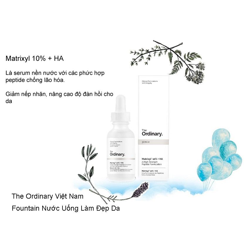 The Ordinary - Matrixyl 10% + HA 30ml