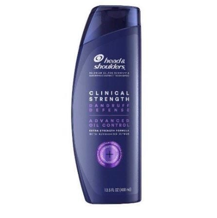 H&D - Dầu Gội Head & Shoulders Clinical Strength 400ml #Tím (Mẫu Mới)