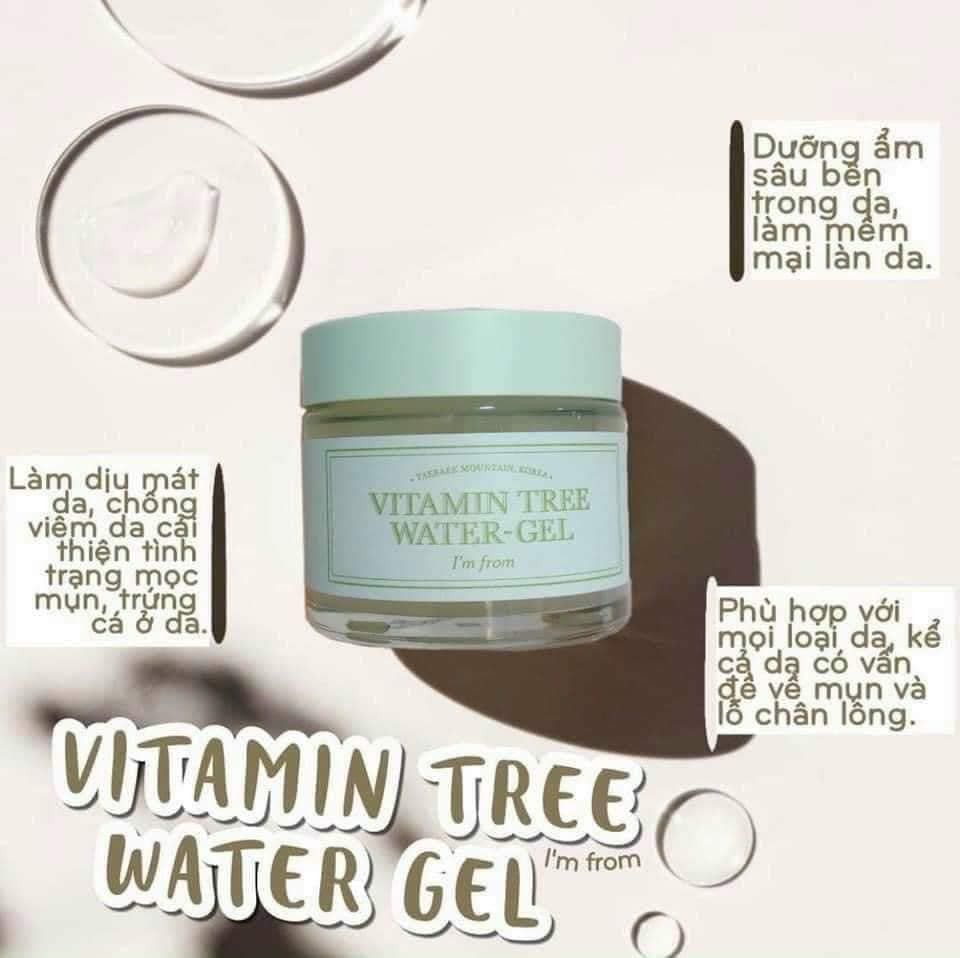 Gel Dưỡng I'm From Vitamin Tree Water Gel 75gr