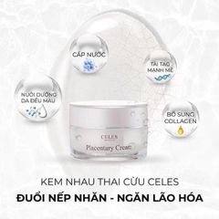 Kem Dưỡng Trắng Da Trị Nám Celes Placentary Cream 50ml (Ko tđ) Date 5/25 Sale 1.150k>835k