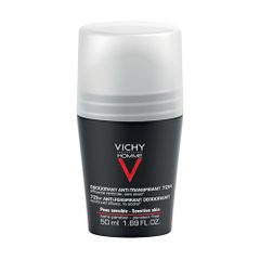 Lăn Khử Mùi, Kiềm Mồ Hôi Vichy Đen Không Mùi 50ml