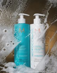 Set Gội + Xã Phục Hồi Tóc Moroccanoil 500ml (Ko Tđ) - Tặng kèm Lược