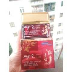 Kem sâm My Gold Wrinkle&Whitening 50ml (vuông)