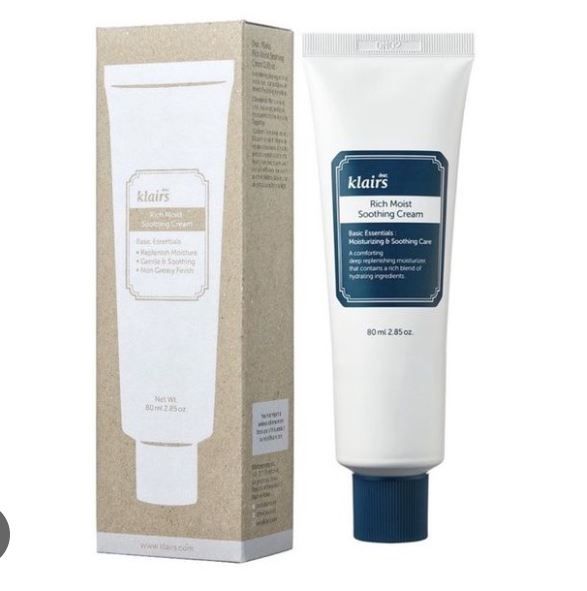 Klairs - Rich Moist Soothing Cream 80ml