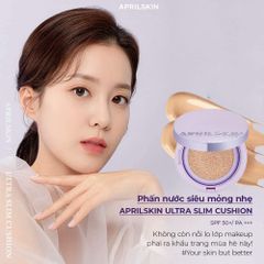 Phấn Nước Aprilskin Ultra Slim Cushion #23 (Kèm 1 Lõi)