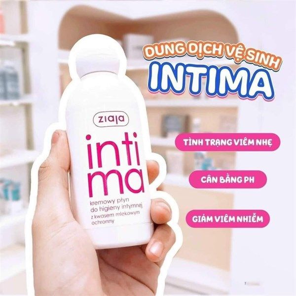 Dung dịch vệ sinh Intima 200ml #Hồng
