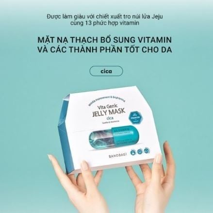 Mặt Nạ Banobagi Premium Centalla Cica (Xanh)
