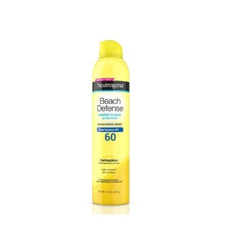 Neutrogena - Xịt Chống Nắng Beach Defense SPF 60+ 240ml (Chai Vàng)