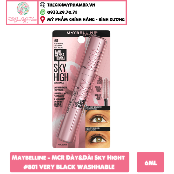 Maybelline - MCR Dày&Dài Sky Hight 801