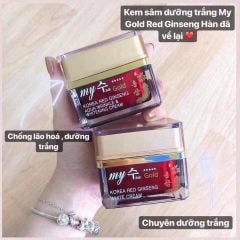 Kem sâm My Gold Wrinkle&Whitening 50ml (vuông)
