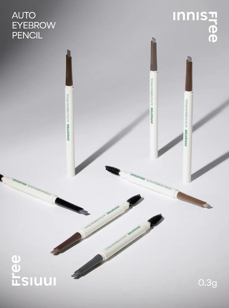 Chì Kẻ Chân Mày Innisfree Auto Eyebrow Pencil #02