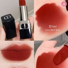 Son Thỏi Dior Rouge #840 Velvet ( Ko Tđ) Mẫu Mới