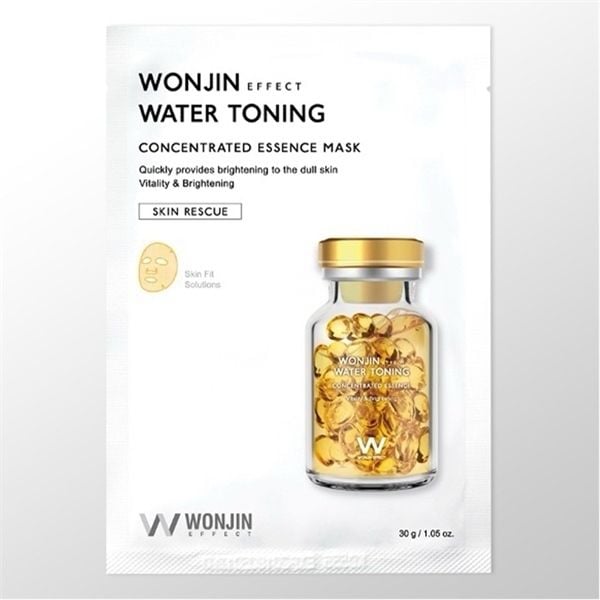 Mặt Nạ Wonjin #Water Toning (Vàng)