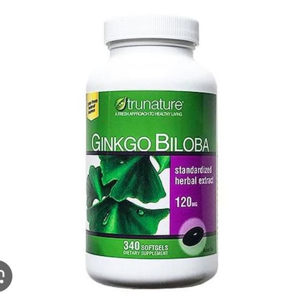 Viên Bổ Não Trunature Ginkgo Biloba 120mg 340 viên Mẫu mới