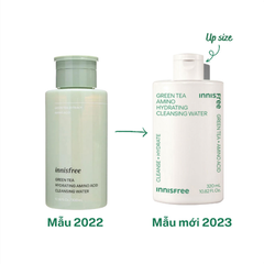 Nước Tẩy Trang Dưỡng Ẩm Innisfree Green Tea Amino Hydrating Cleansing Water 320ml