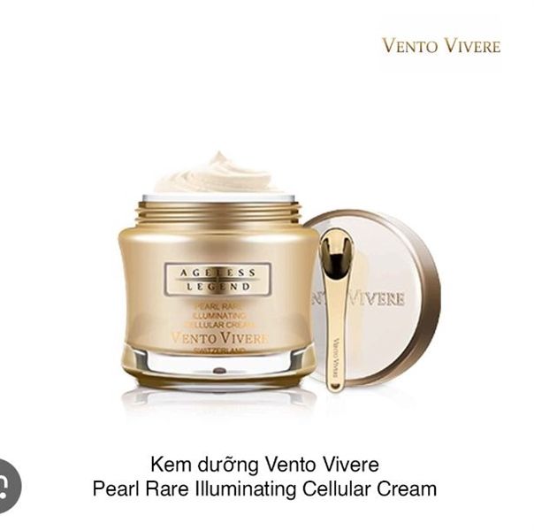 Kem Trị Nám Trắng Da Ngọc Trai Vento Vivere 30g #Vàng (Ko tđ)