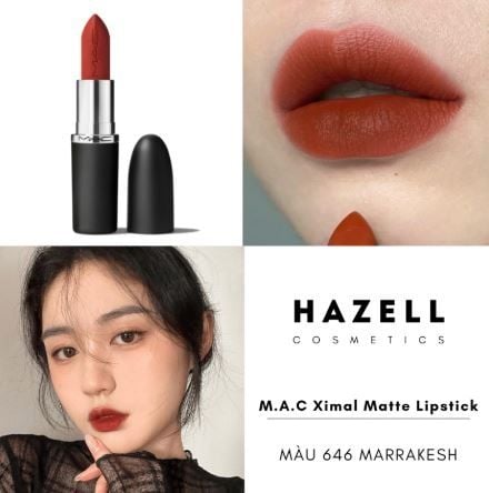 Son Thỏi MAC Ximal Matte #646 Marrakesh (Ko Tđ)
