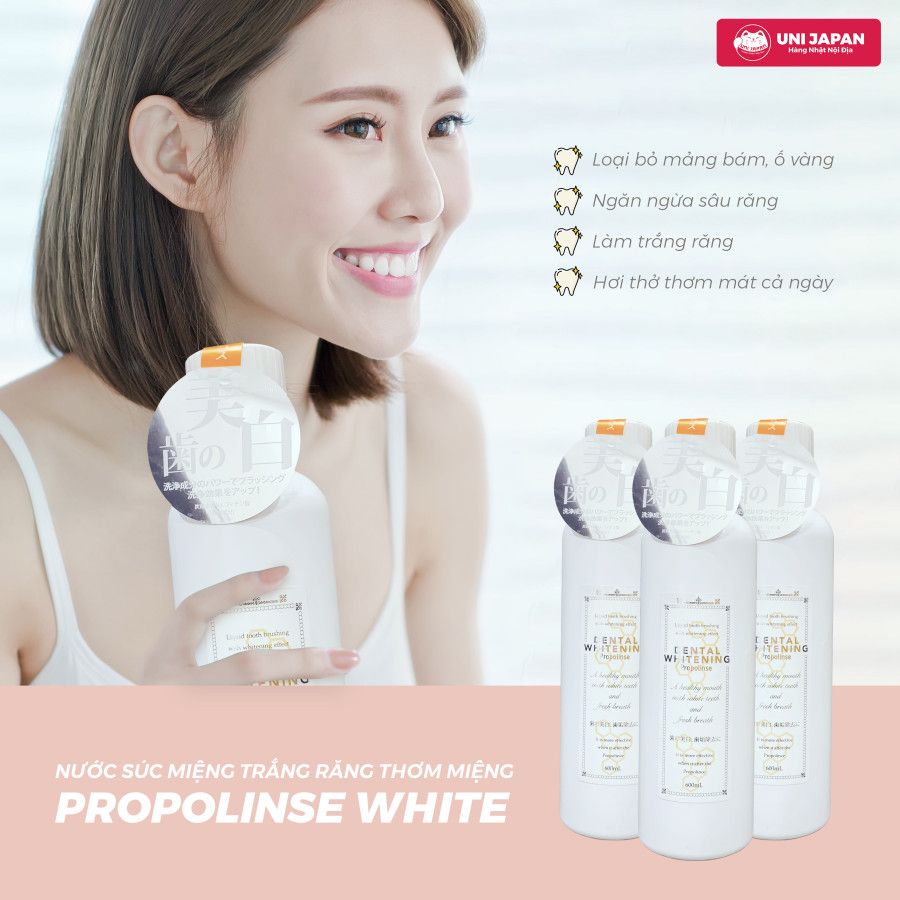 Nước Súc Miệng Propolinse 600ml #Trắng