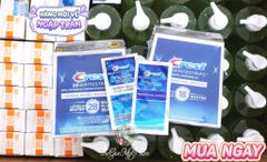 Crest 3D White - Miếng dán trắng răng 60 phút #Supreme Bright