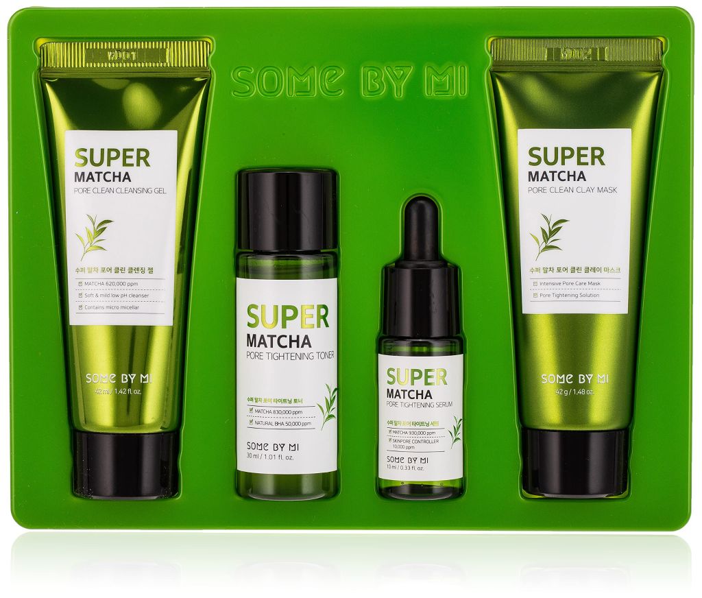 Some By Mi - Super Matcha Pore Care Starter Kit Edition (4 Món)