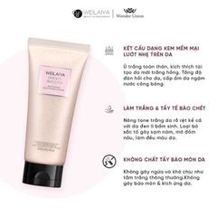 Tẩy Da Chết Weilaiya Niacinamide Brightening Scrub 200ml