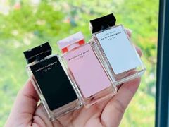 Set 3 Chai Nước Hoa Narciso Rodriguez For Her 7.5ml - đen/hồng nhạt/trắng