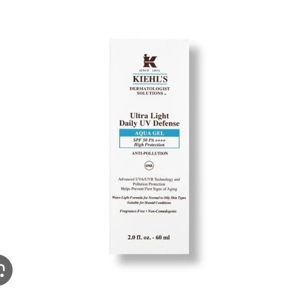 Kiehls - KCN Ultra Light Daily UV Defense 60ml #Aqua Gel (Ko tđ)