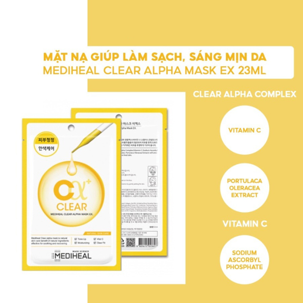 Mediheal - Alpha Mask EX #Clear