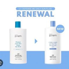 KCN Toàn Thân Dịu Nhẹ Make P:rem UV Daily Sun Fluid SPF50+ PA++++ 150ml