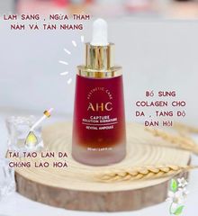 Tinh Chất AHC Capture Solution Signature Ampoule #Revital (Đỏ)