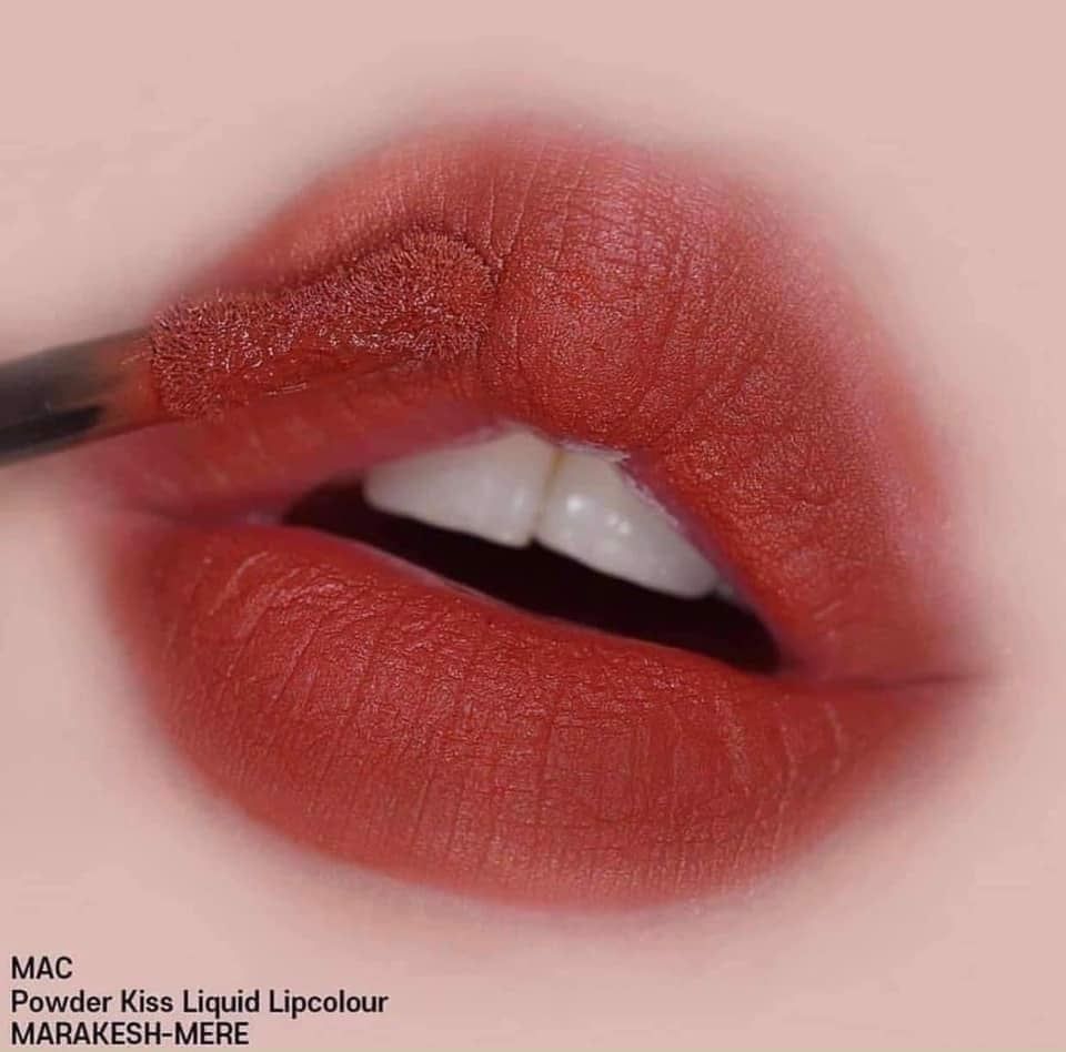 MAC - Son Kem MAC Powder Kiss Lipcolour #982 (Ko tđ)