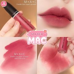 MAC - Son Kem MAC Powder Kiss Lipcolour #988 (Ko tđ)