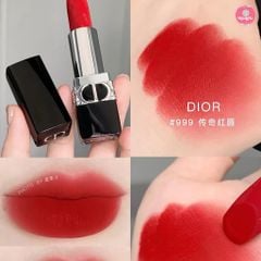 Son Thỏi Dior Rouge #999 Velvet ( Ko Tđ)