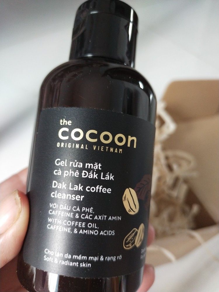 Gel Rửa Mặt Cà Phê Cocoon Dak Lak Coffee Cleanser 140ml