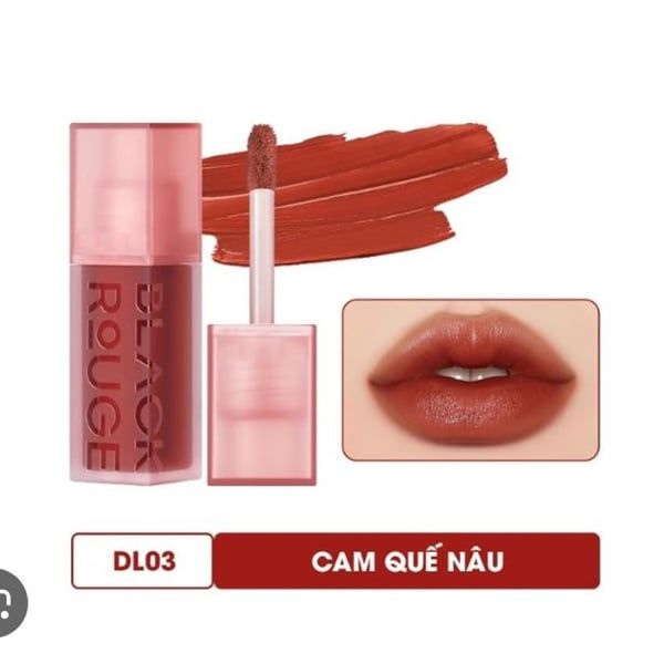 Black Rouge - Son Kem Lì Double Layer Over Velvet #DL03