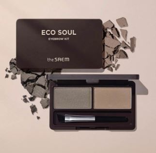 Bột Tán Chân Mày The Saem Eco Soul #01