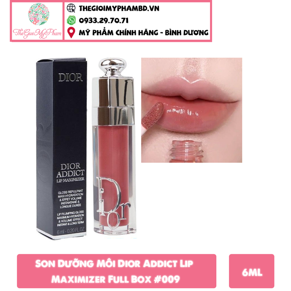 Son Dưỡng Môi Dior Addict Lip Maximizer Full Box #009 (Ko Tđ)