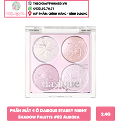 Bảng Phấn Mắt 4 Ô Dasique Starry Night Shadow Palette #02 Aurora
